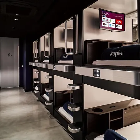 Kapslový hotel Kepler Club Sabiha Goekcen Airport - International Transit Area Istanbulská provincie